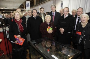 Inauguration de la Fête de la science à l'ancien musée de peinture, en présence de Michel Destot, Geneviève Fioraso, Alain Pilaud, André Dupuy, Michel Issindou et Yann Ollivier.