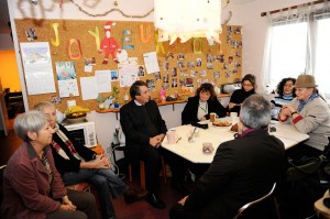 Visite au sein de l'association femmes SDF