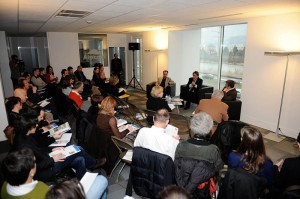 Présentation à la presse de la 3ème édition de la Biennale de l'Habitat Durable qui se tiendra à Alpexpo du 18 au 28 mars prochain.