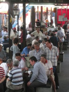 Joueurs d'échecs à Chinatown