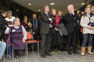 Michel et Marie Destot étaient présents lors de cette cérémonie. 