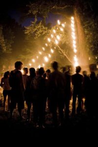 Installations de feu au Parc Paul Mistral