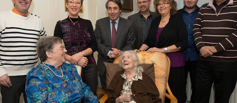 La doyenne des Grenoblois a fêté ses 110 ans