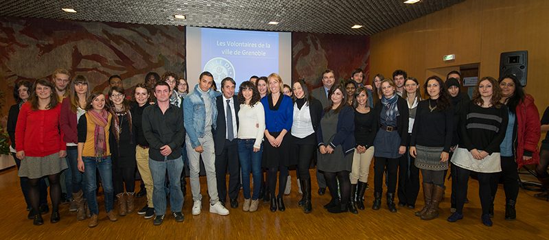 Cérémonie d’accueil des « services civiques » de la Ville de Grenoble