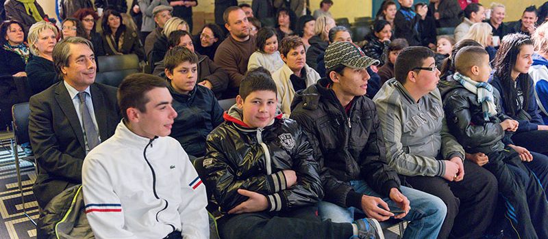 Une soirée avec les habitants de Châtelet