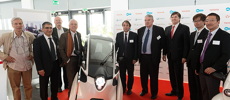 Grenoble, ville pilote, accueillera l’i-Road de Toyota en 2014