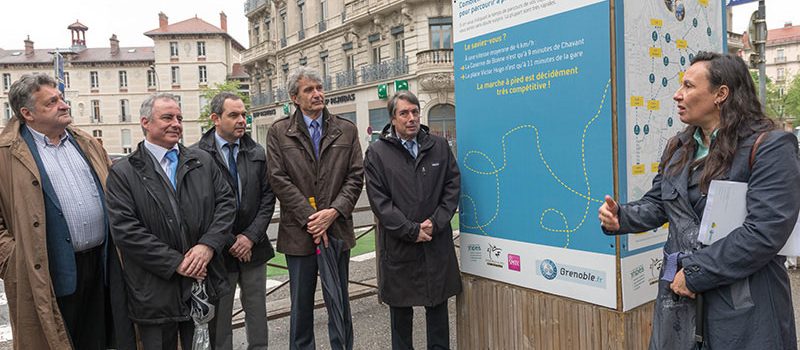 « Grenoble à pied, c’est bon pour ma santé »