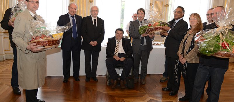 Corbeille du 1er Mai en Préfecture