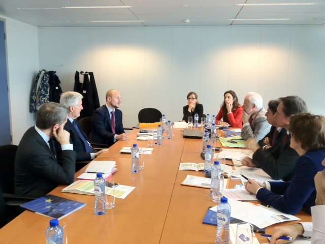 Rencontre avec Michel Barnier, Commissaire européen en charge du Marché Intérieur