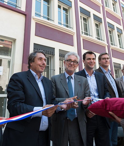 Inauguration de la résidence Marcel Deprez
