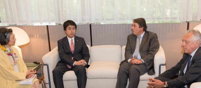 Rencontre avec le Maire de Toyota