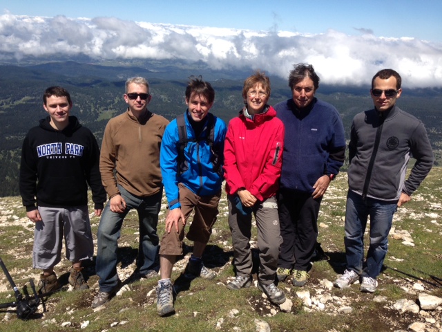 Repas montagnard et Grand Veymont avec mes assistants parlementaires