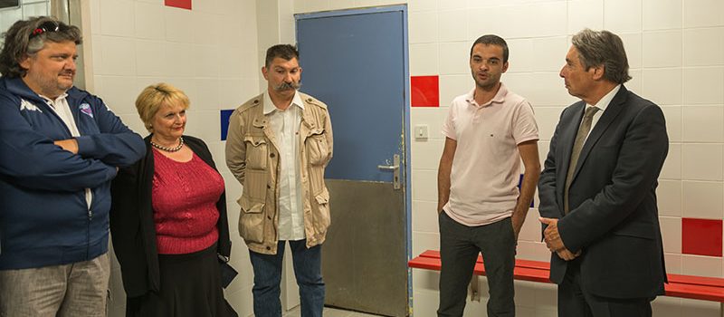 Rénovation des vestiaires du Stade Bachelard