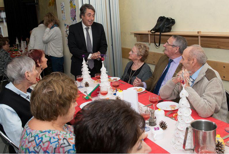 Repas de Noël des aînés de Saint-Bruno et Chorier-Berriat