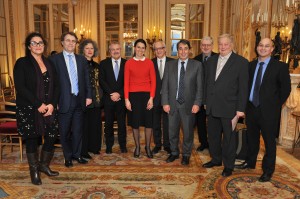 Rencontre d'une délégation de l'AMGVF avec Aurélie Filippetti, Ministre de la Culture et de la Communication