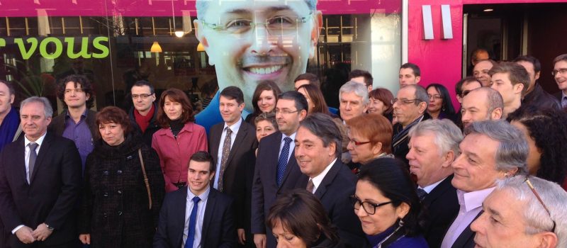 Présentation de la liste « Aimer Grenoble pour vous » conduite par Jérôme Safar