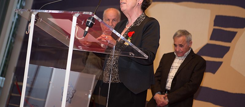 Remise de la Légion d’Honneur à Annie Deschamps