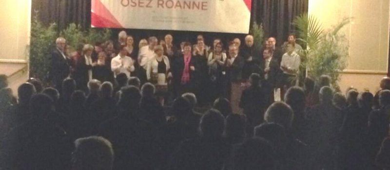 Mon soutien à Laure Déroche, maire de Roanne