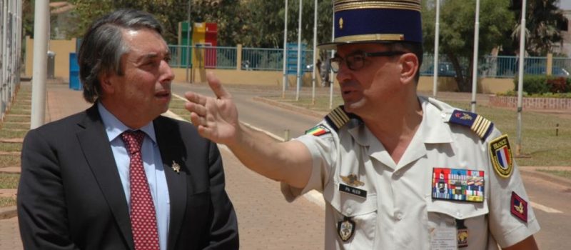 Avec les militaires français au Nord Mali
