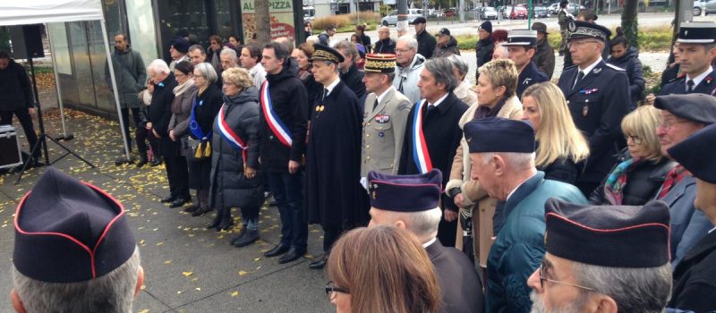 Ma participation aux cérémonies du 11 novembre à Grenoble