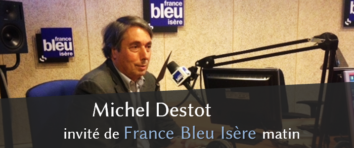 Interview sur France Bleu Isère – La primaire de la gauche et ma désignation pour les législatives 2017