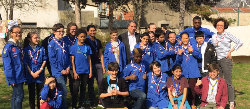 Passage à l’après-midi découverte du groupe Nelson Mandela des Scouts & Guides de France