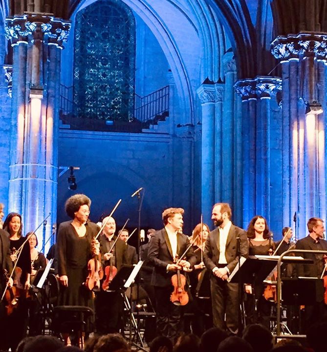 RENAUD CAPUÇON EN CONCERT À LA BASILIQUE CATHÉDRALE DE SAINT-DENIS