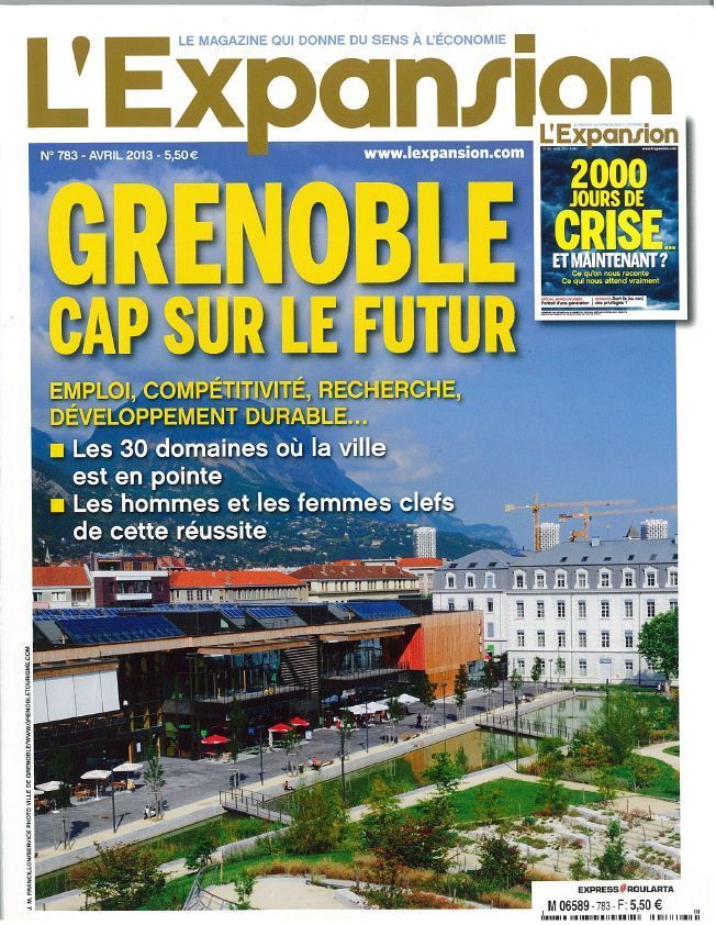 L’Expansion : « Grenoble, cap sur le futur »