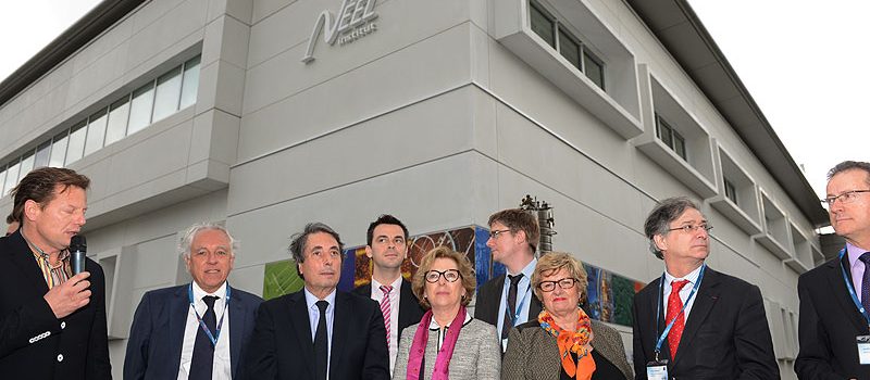 Inauguration du bâtiment des nanosciences de l’institut Néel
