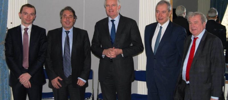 Union Européenne : rencontre avec le commissaire au marché Intérieur et aux services, Michel Barnier