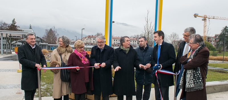 Inauguration de la sculpture « Grand cadre » au Lycée Argouges