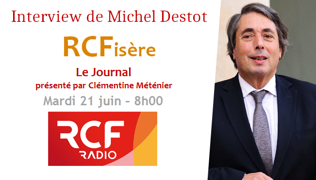 Interview sur RCF Isère – La saisine de la CRC et la situation financière alarmante de la Ville