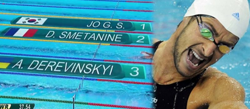 Le nageur grenoblois David Smétanine médaillé d’argent à Rio !
